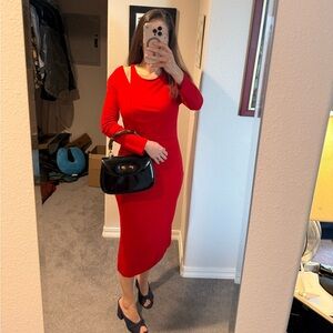 Just Cavalli red dress